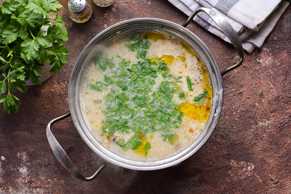 сырный суп с шампиньонами рецепт фото 7